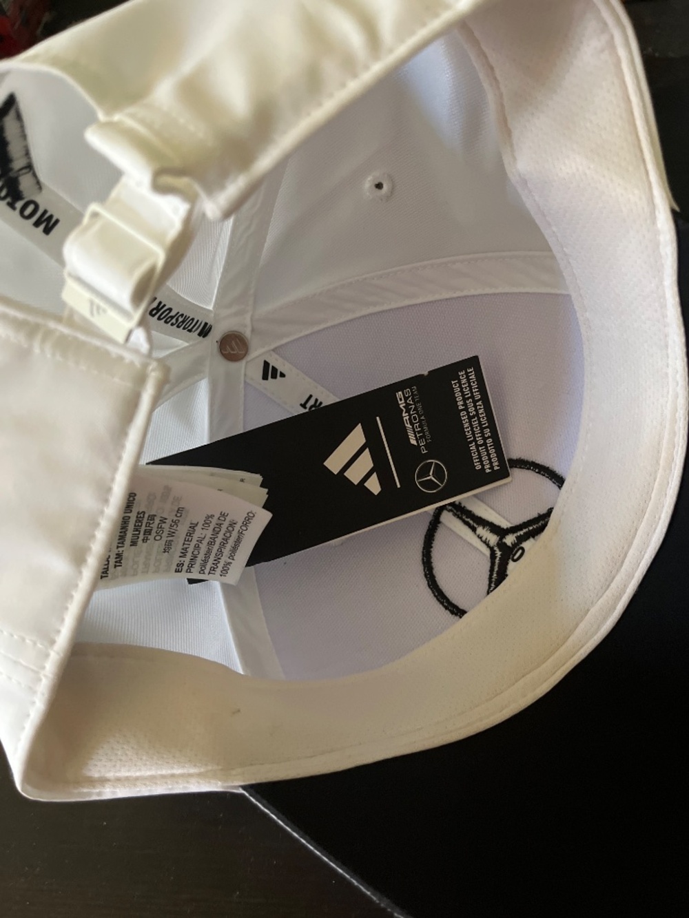 Formula One Mercedes Benz Hat - Picture 3 of 3